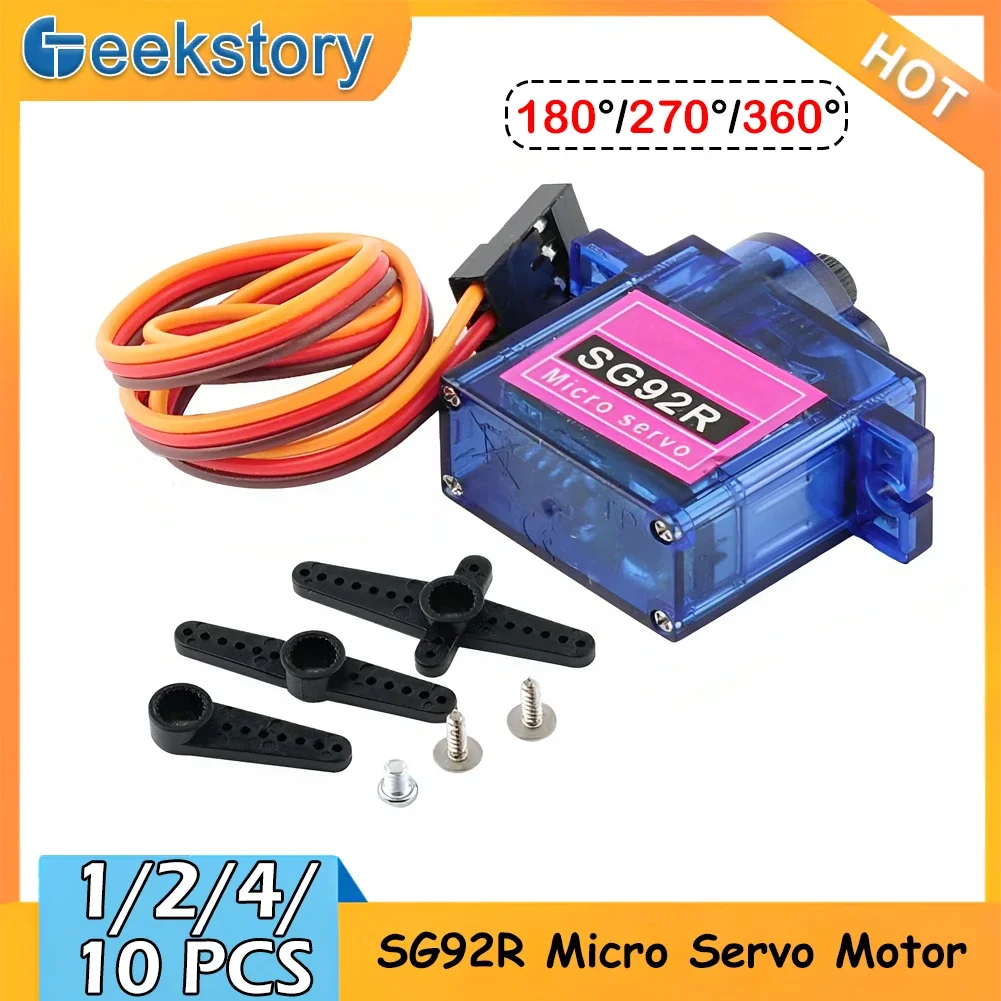 Rc Helicopter Motor - 1/2/4/10 PCS SG92R Servomotore Analogico Micro