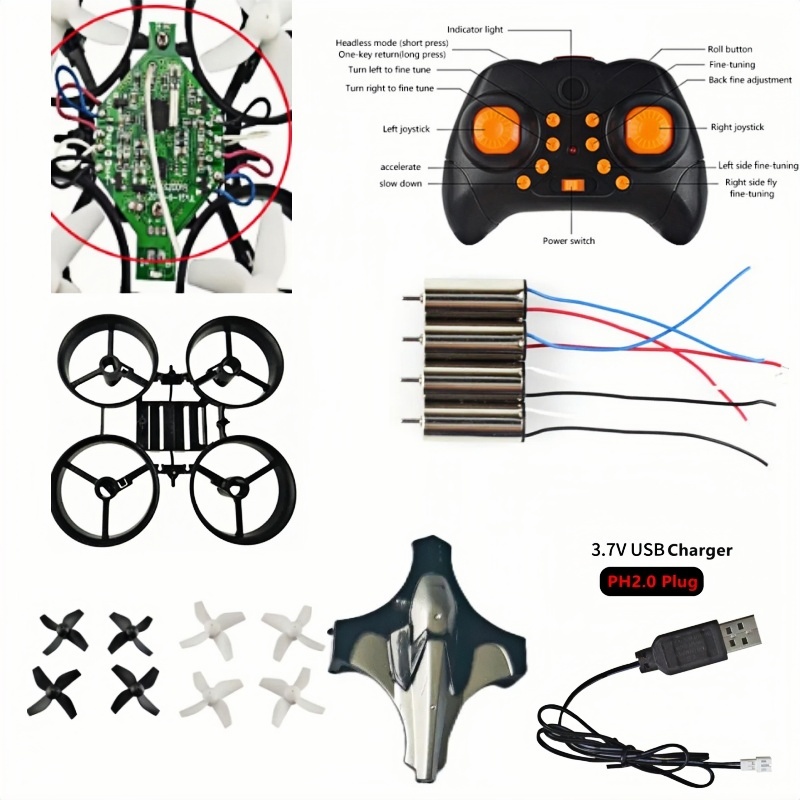 Kit Drone Fai-da-Te Completo 2 - Rc Helicopter Charger recensione e prezzo